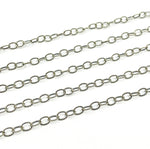 Load image into Gallery viewer, Oxidized 925 Sterling Silver Twisted Oval Link Chain. 2207AOX
