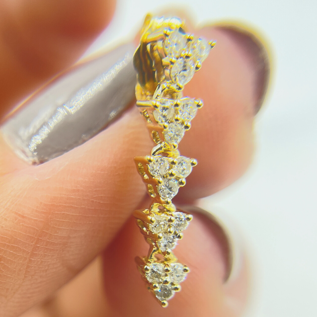 14K Solid Gold Diamond