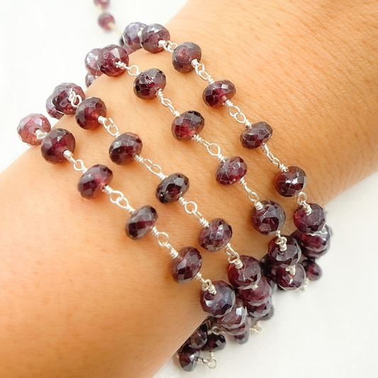 Coated Garnet Wire Chain