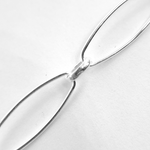 Load image into Gallery viewer, 925 Sterling Silver Oval Link Chain. V159SS
