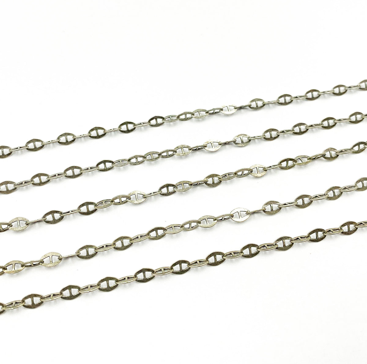 Oxidized Sterling Silver Marina Chain