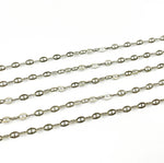 Load image into Gallery viewer, Oxidized 925 Sterling Silver Marina Chain. Z51OX
