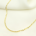 Load image into Gallery viewer, 060R08BFL4L024. 14K Solid Gold Flat Cable Chain
