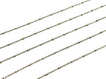 Load image into Gallery viewer, Oxidized 925 Sterling Silver Satellite Chain. Z36OX
