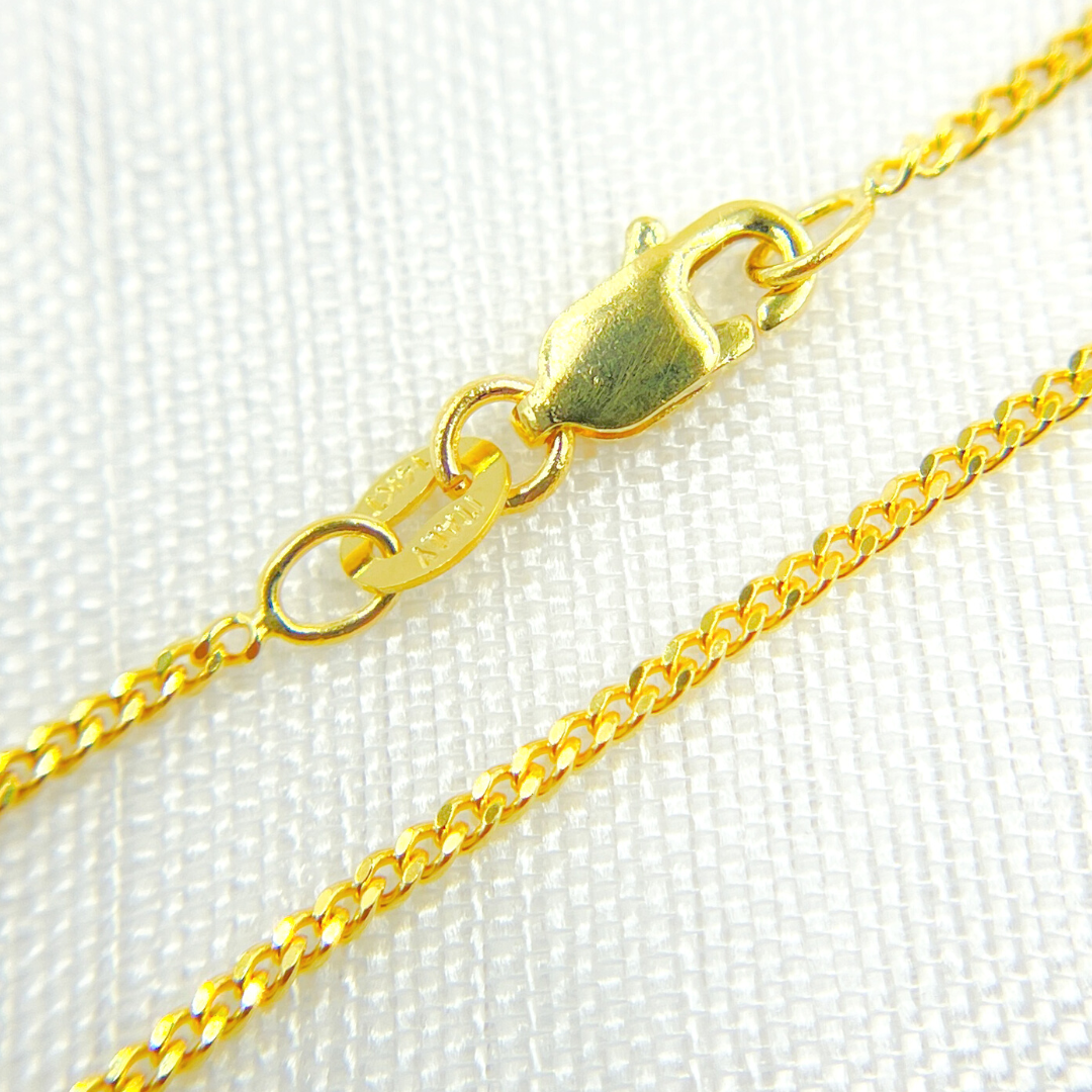 040GT2. 14K Solid Gold Wheat Chain