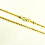 Load image into Gallery viewer, 050FRFDT. 14K Solid Yellow Gold Fox Tail Chain
