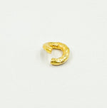 Load image into Gallery viewer, Gold Plated 925 Sterling Silver Open Jump Ring 8mm
