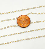 Load image into Gallery viewer, 14k Gold Filled Cable Chain. 1212GF
