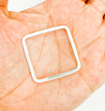 Load image into Gallery viewer, 925 Sterling Silver Square Shape 30x30mm. SS1
