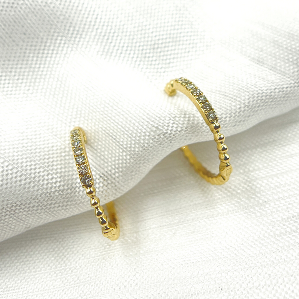14K Solid Gold Diamond