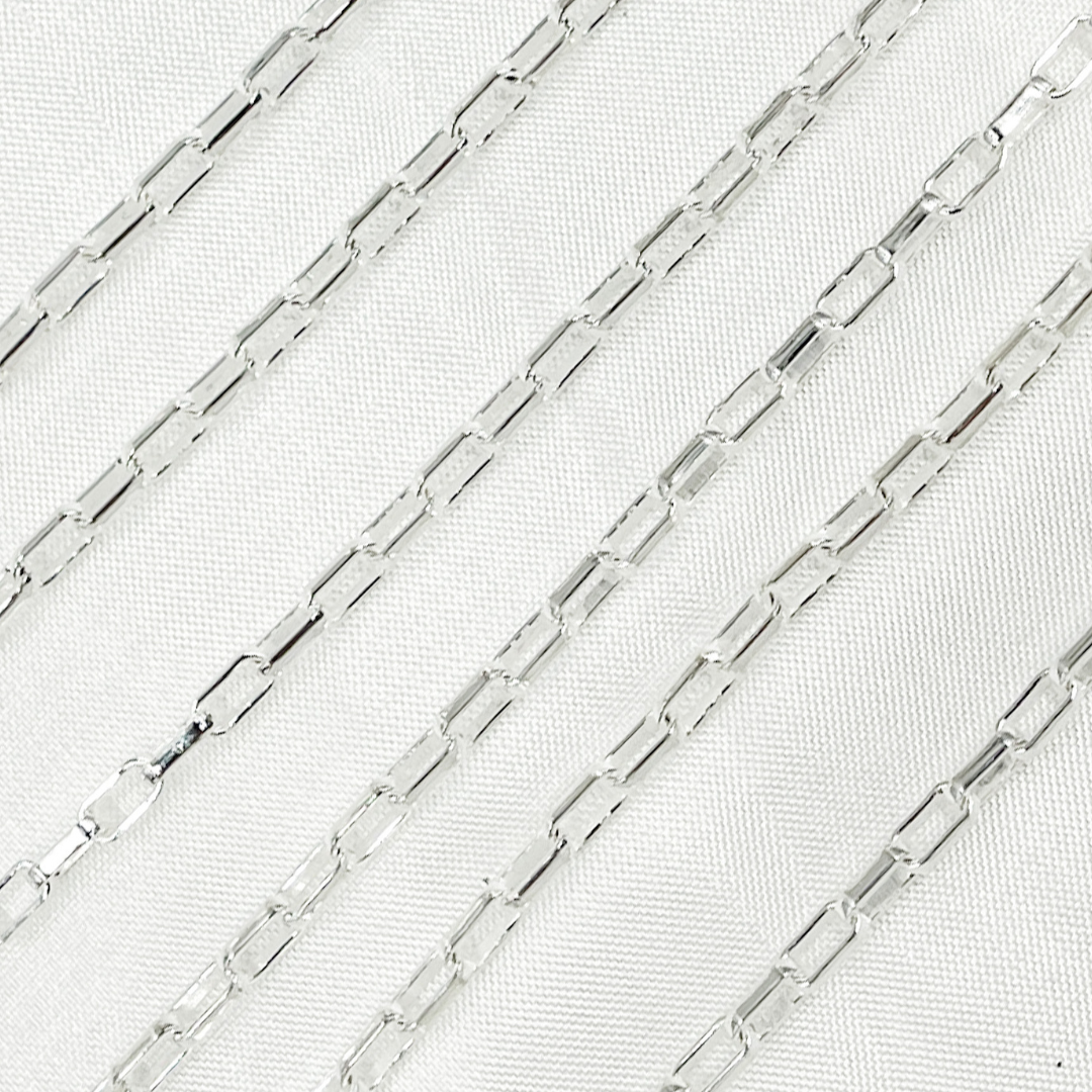 Sterling Silver Smooth Box Link Chain
